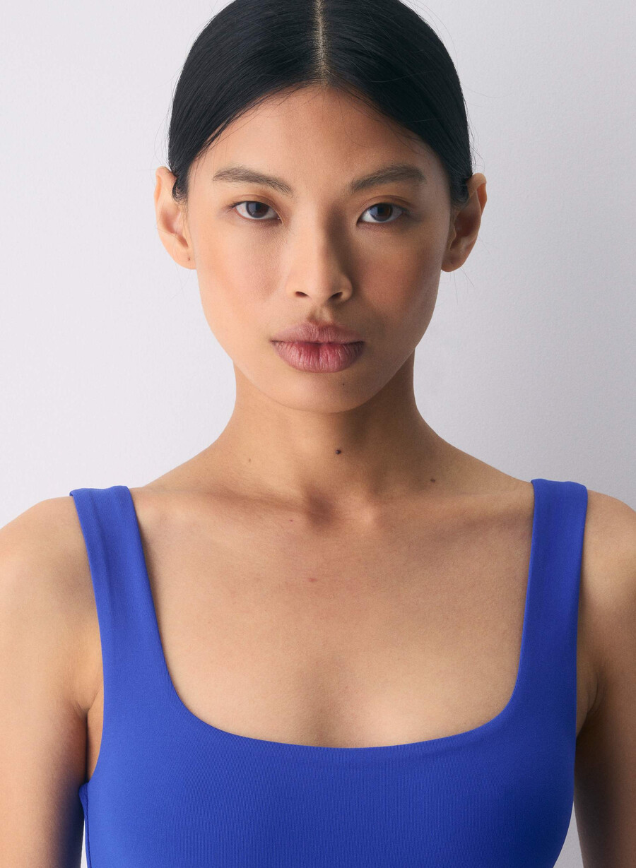 original contour pursue bodysuit ablaze blue