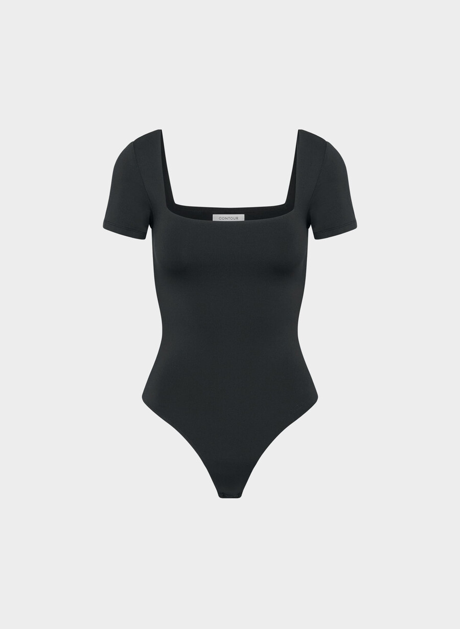 original contour manner bodysuit schwarz