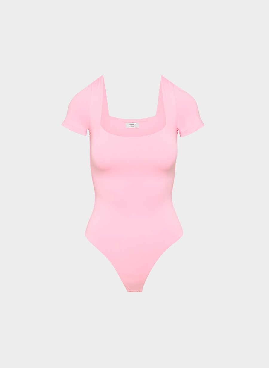 original contour manner bodysuit jellybean pink
