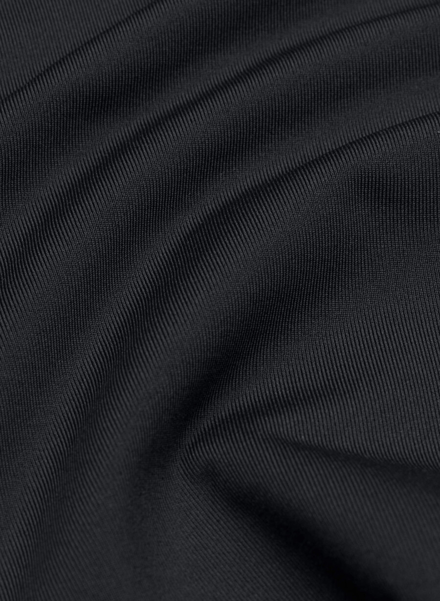 original contour crew cropped t-shirt schwarz