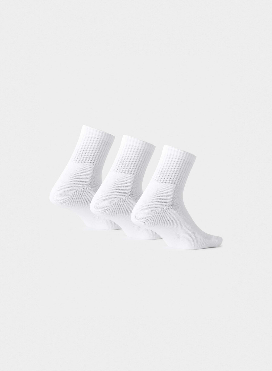 best-ever ankle sock 3er-pack weiss heather chrom