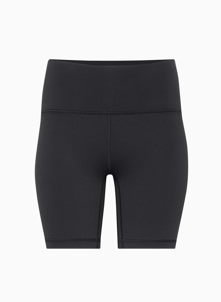 life cheeky hi-rise 7 short black