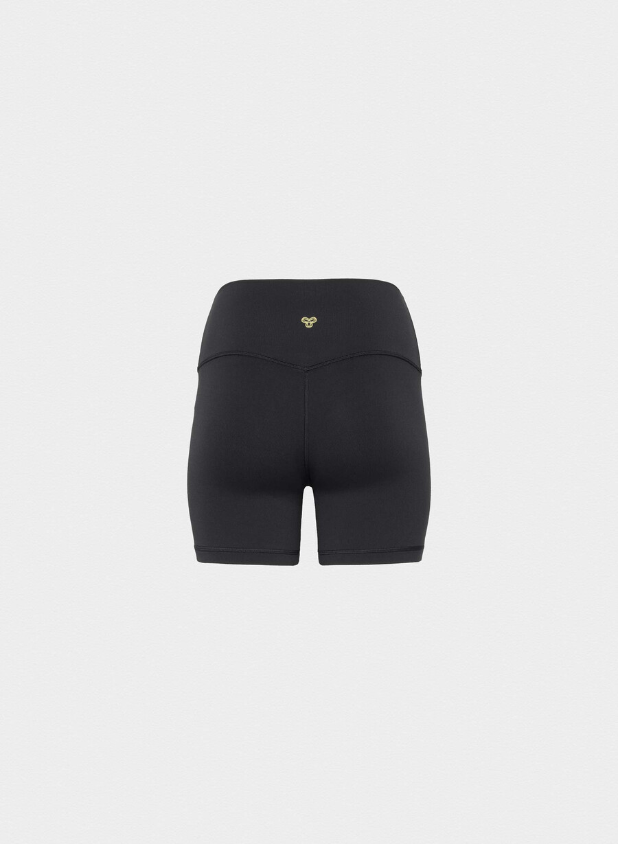 life cheeky hi-rise 5 short black