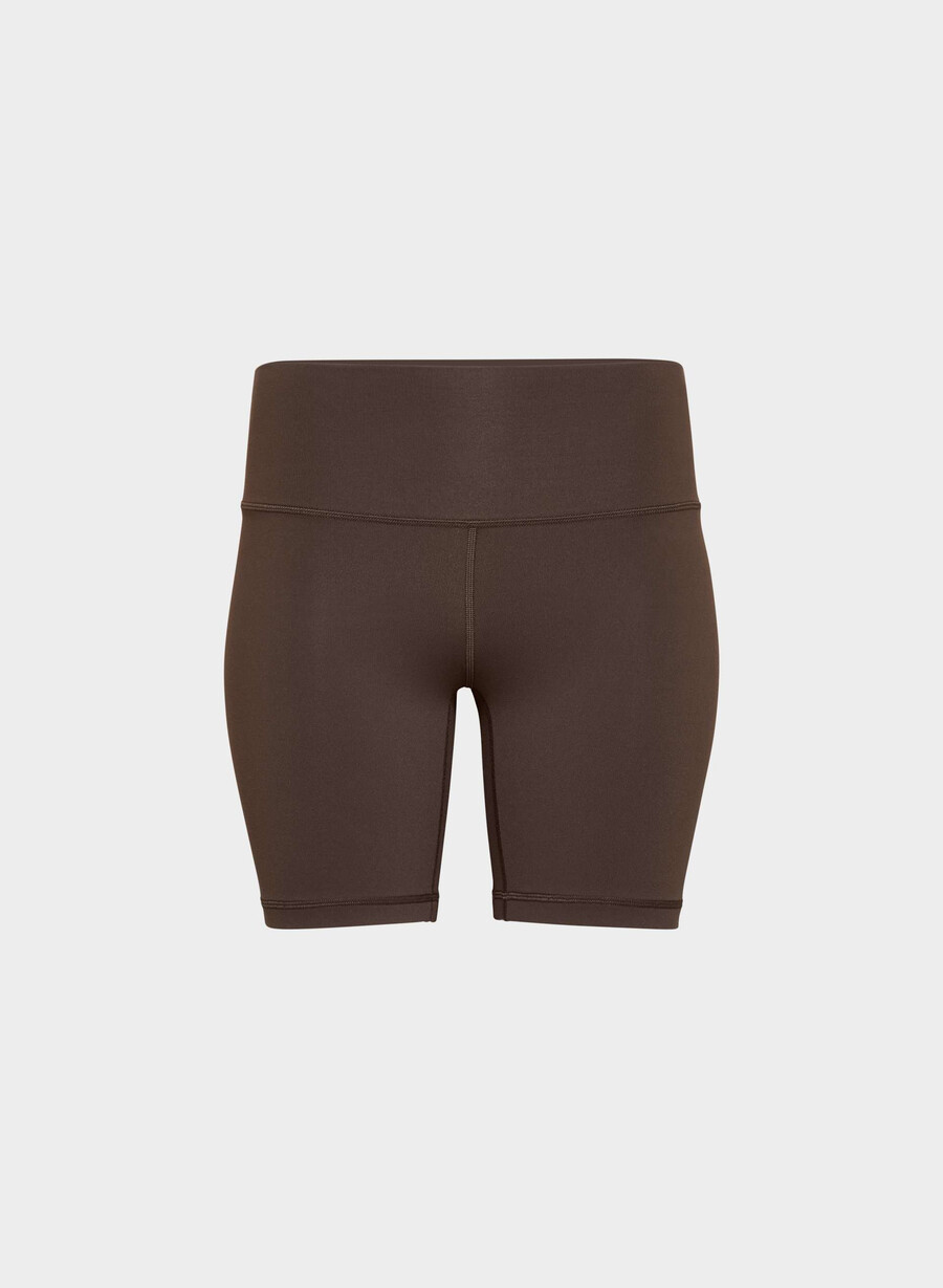life atmosphere hi-rise 7 short rich mocha brown