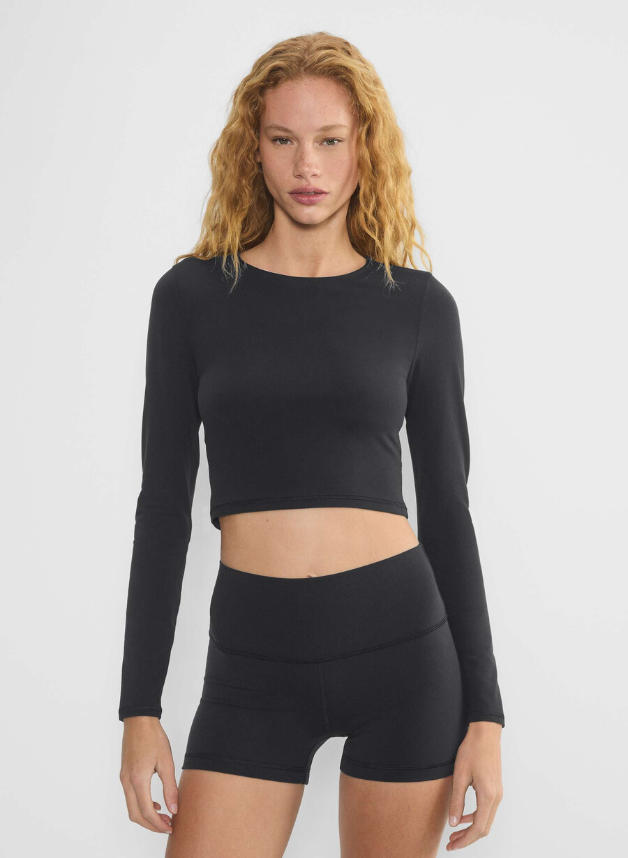 life atmosphere hi-rise 3 short black