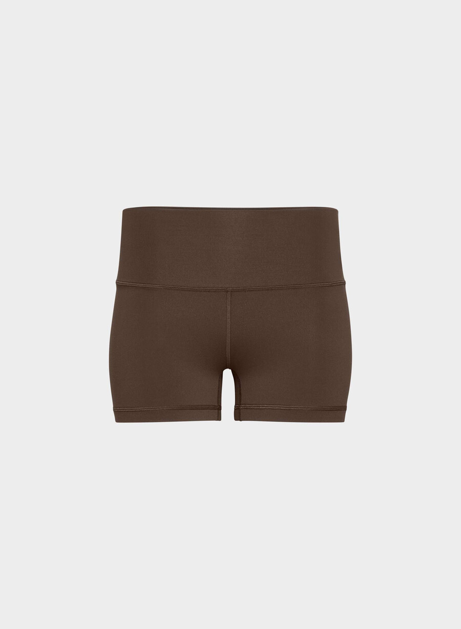 life atmosphere hi-rise 3 short rich mocha brown