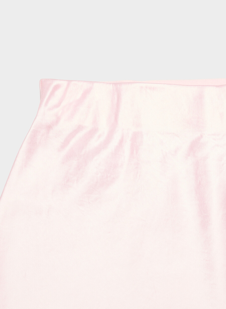 satin-maxirock villa pink