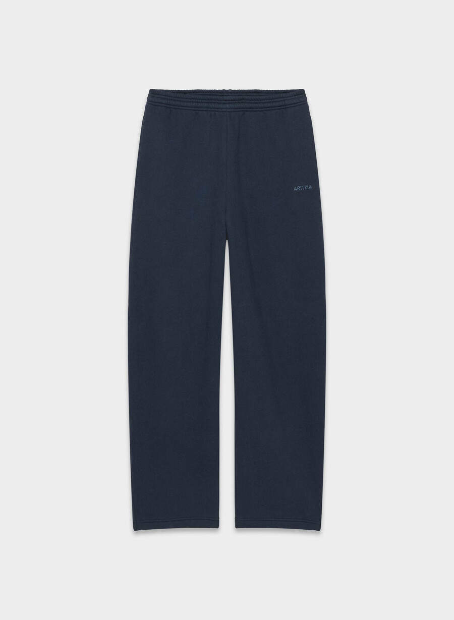 gemütliche sweatfleece boyfriend barrel sweatpant admiral