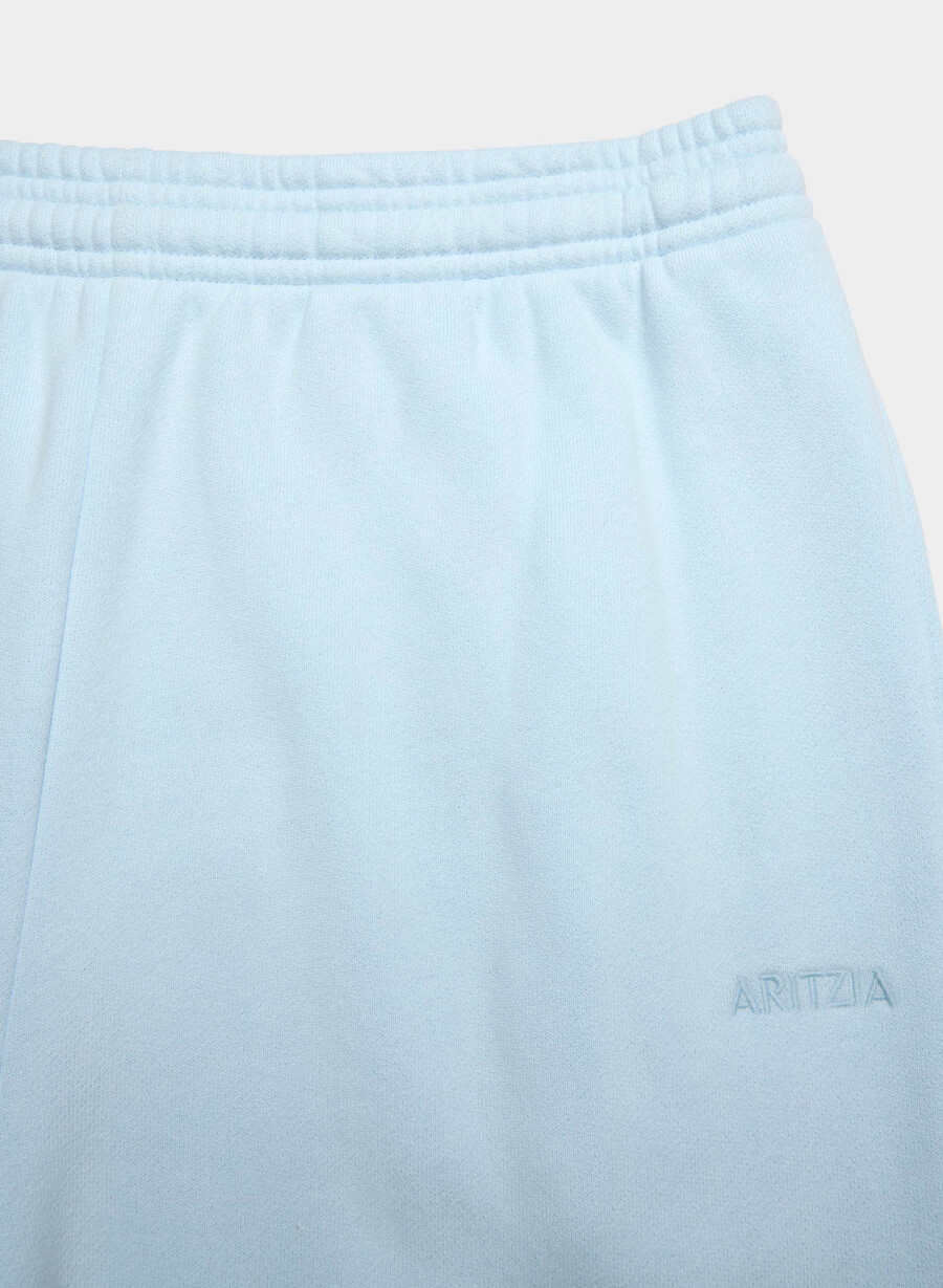 gemütliche sweatfleece boyfriend-jogginghose in villablau