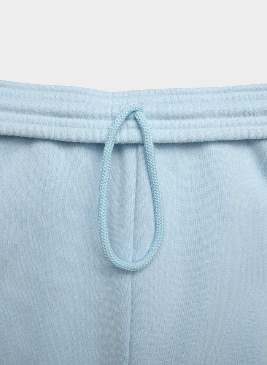 gemütliche sweatfleece boyfriend-jogginghose in villablau