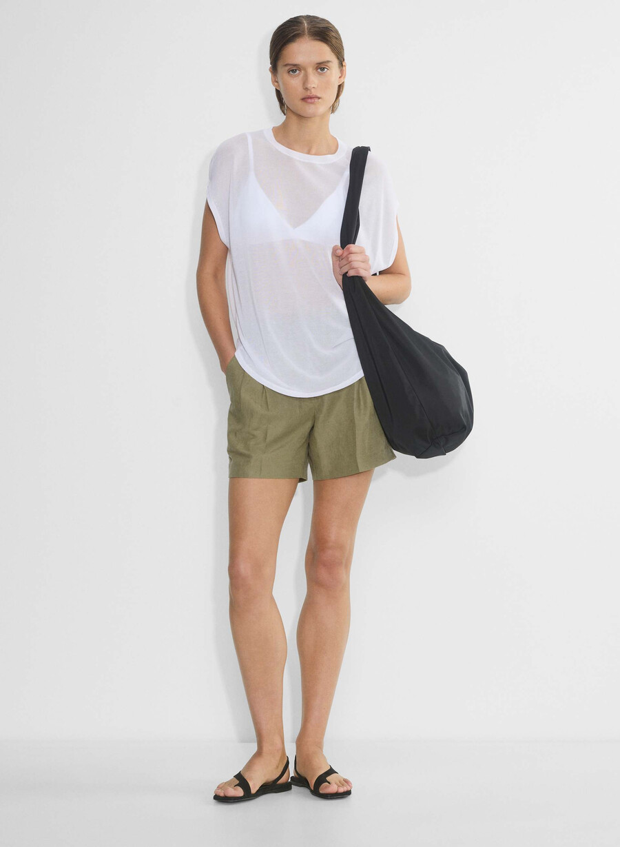 die mühelose short mid-thigh - cruiselinen sundried olive