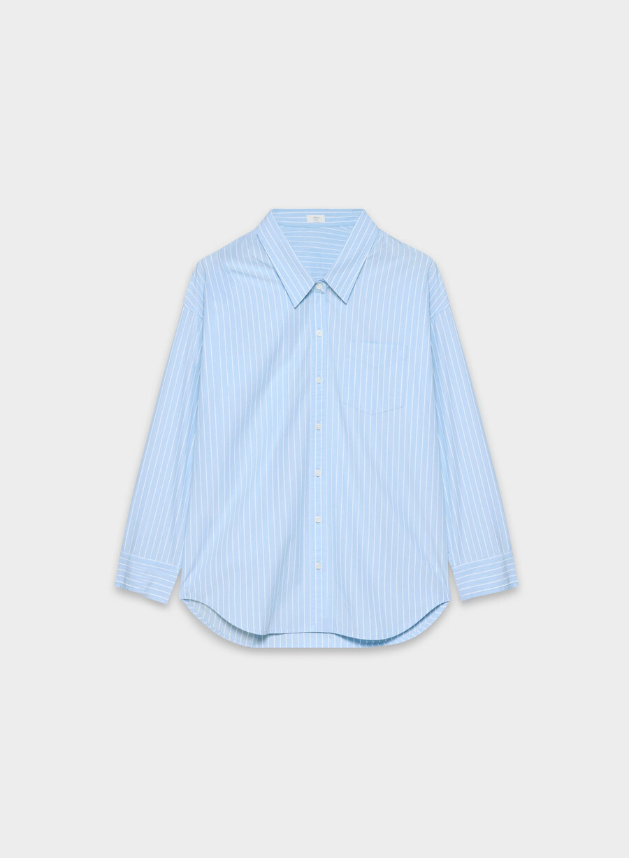 reminisce relaxed poplin shirt mtchll strp cf bbw