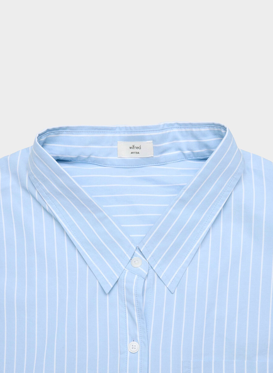 reminisce relaxed poplin shirt mtchll strp cf bbw