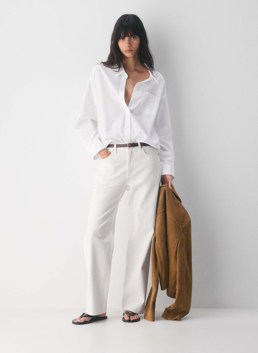 reminisce relaxed poplin shirt wnstn strpe d blbw