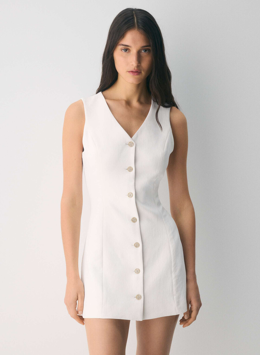 aria kleid - crepette hellbirke