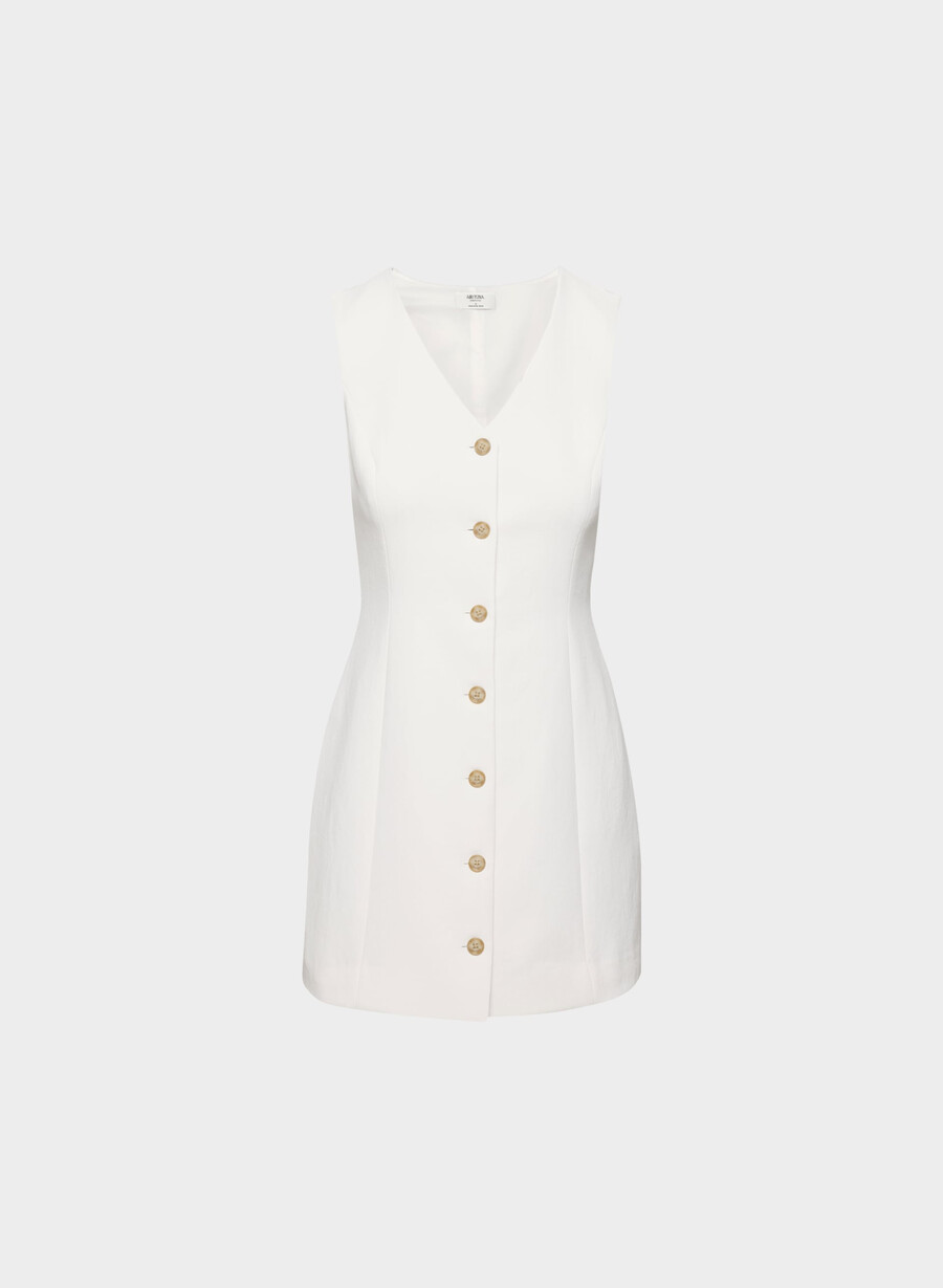 aria kleid - crepette hellbirke