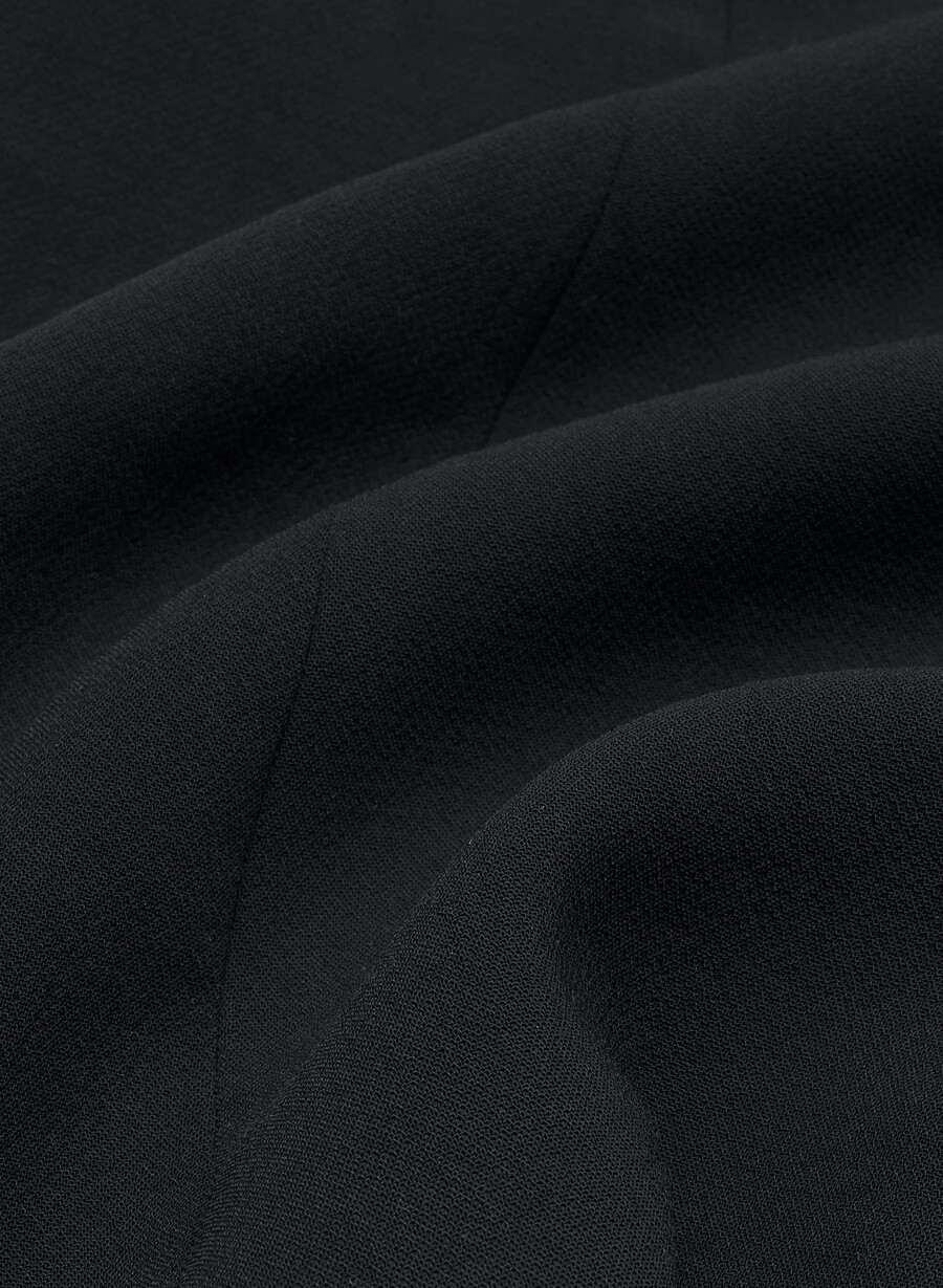 aria-kleid – crepette schwarz