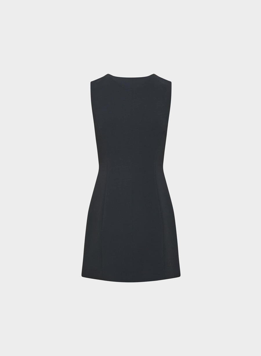 aria kleid - crêpe dunkelblau