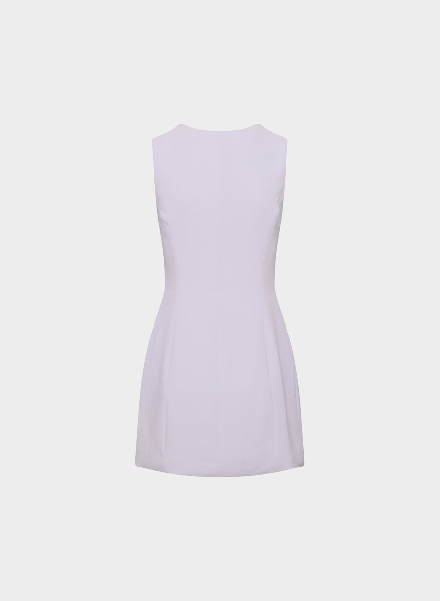 aria kleid - crêpe wildblumenlila