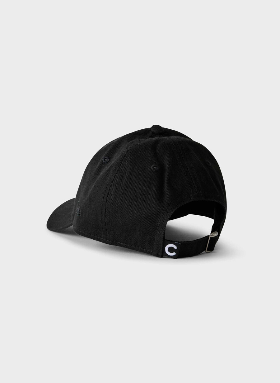 new era chicago cubs 9twenty kappe gewaschenes schwarzweiß