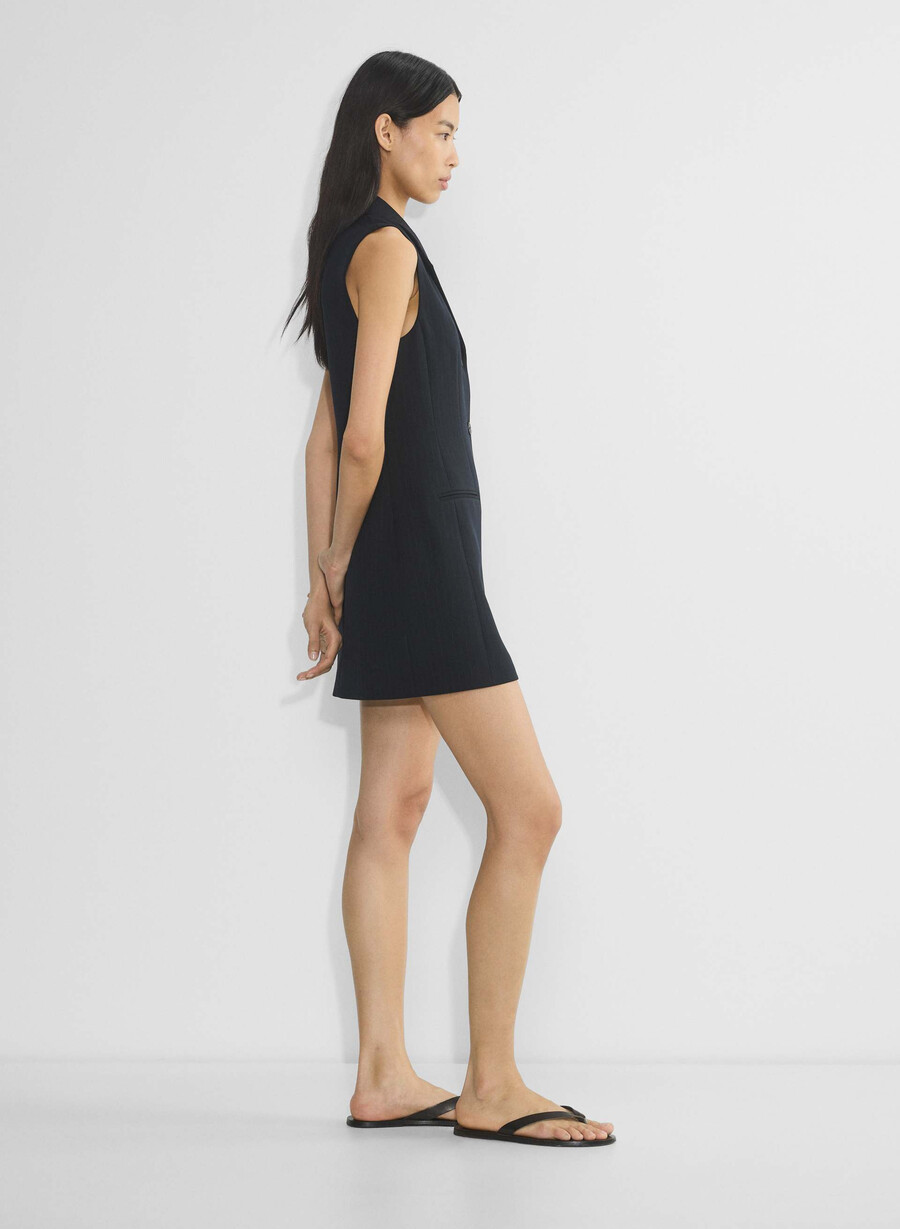 mastermind dress stn strp dn nvc gr