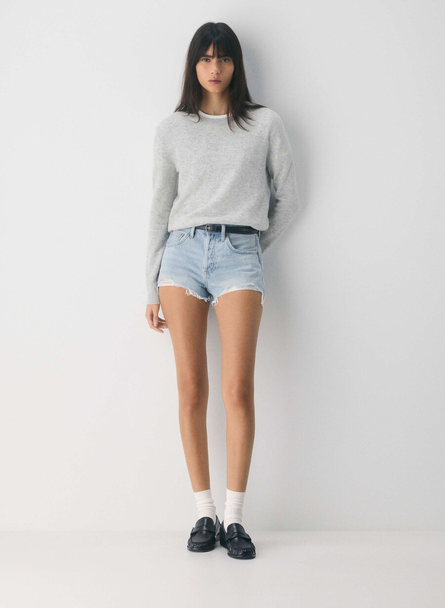 denim forum die 90er vintage cut-off denim short 15 yrs brl thr bleu