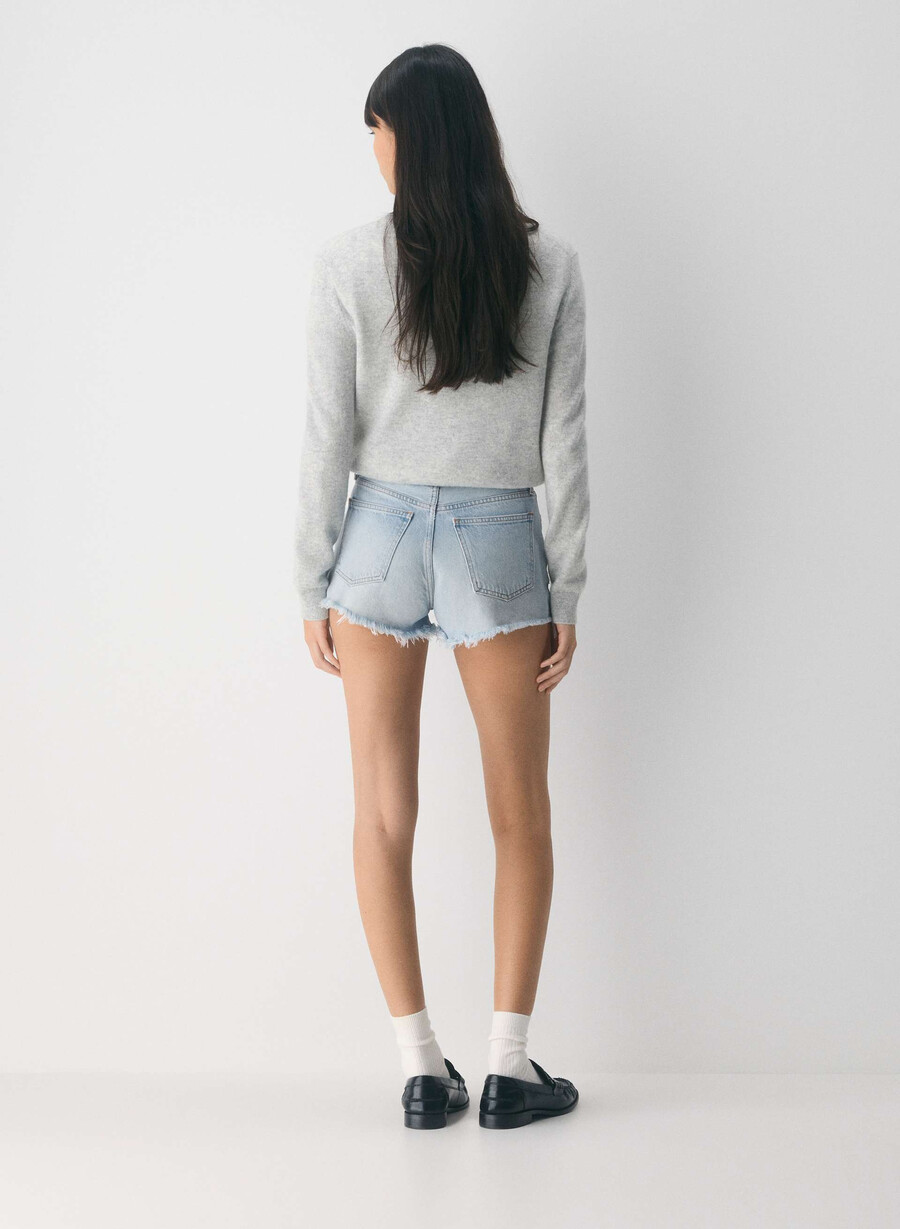 denim forum die 90er vintage cut-off denim short 15 yrs brl thr bleu