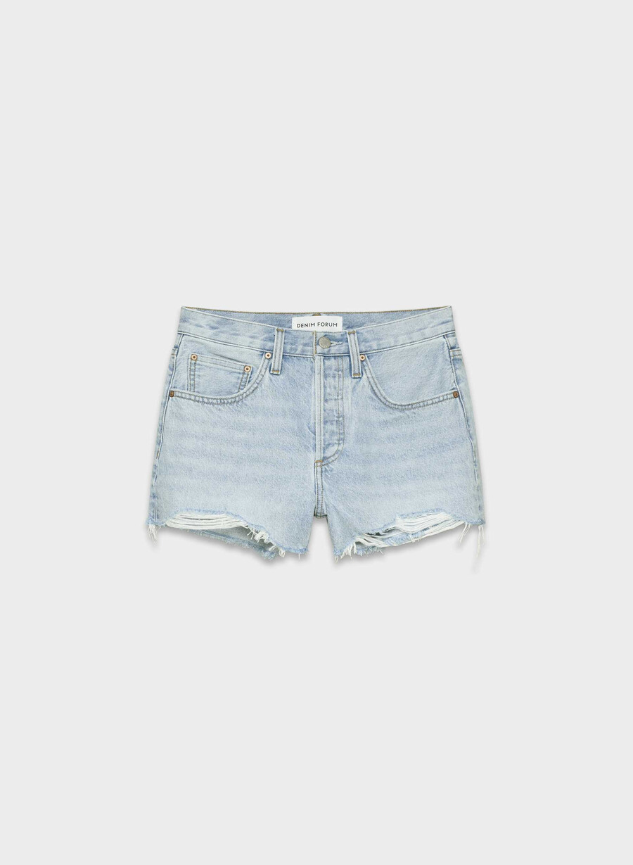 denim forum die 90er vintage cut-off denim short 15 yrs brl thr bleu