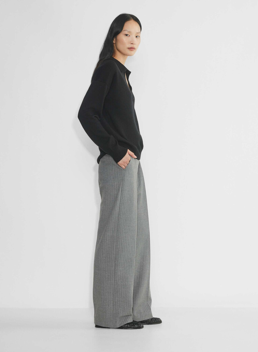 die limitless pant - refined h dunkelgraukohlegrau
