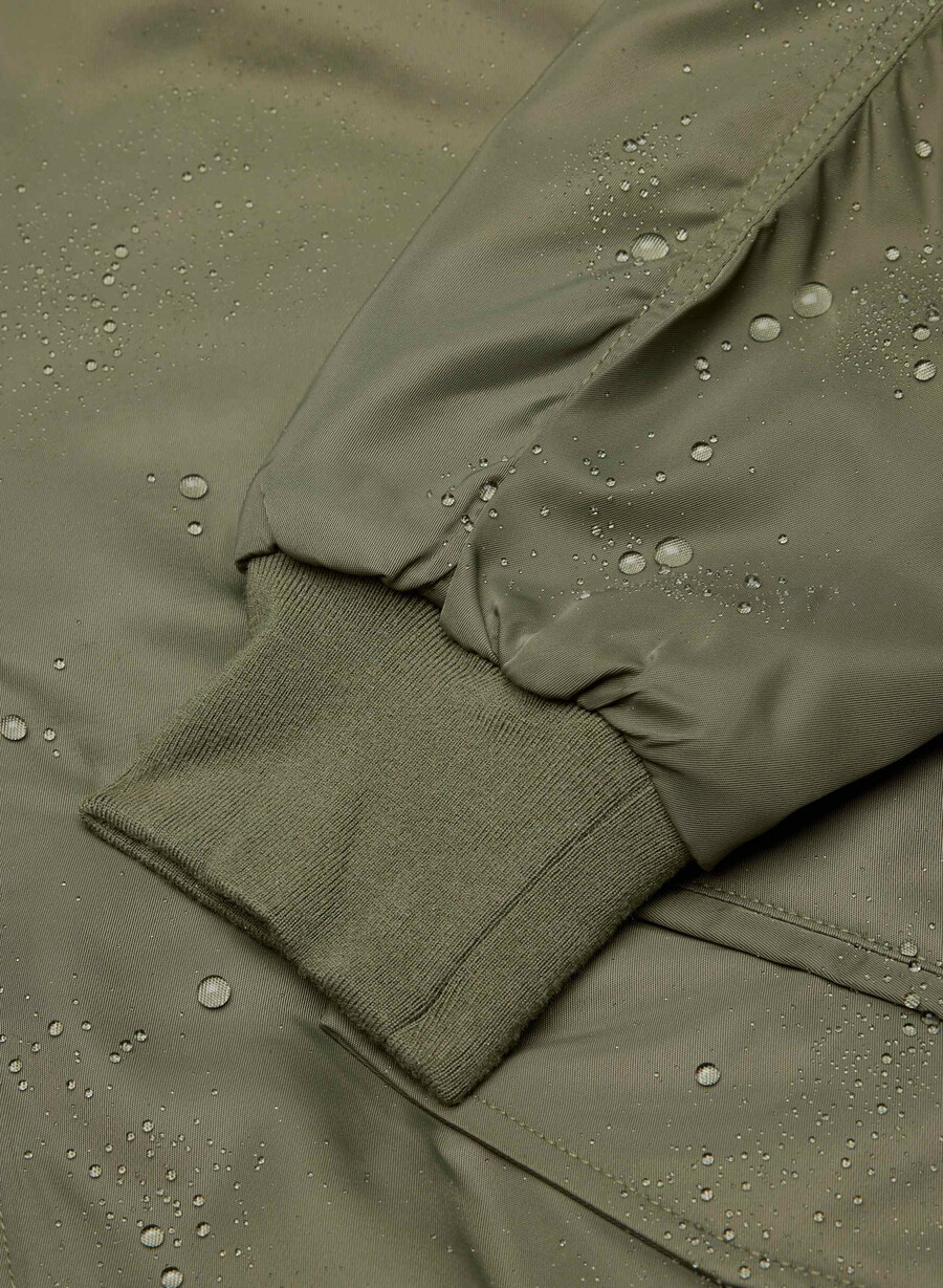 brea bomber army green