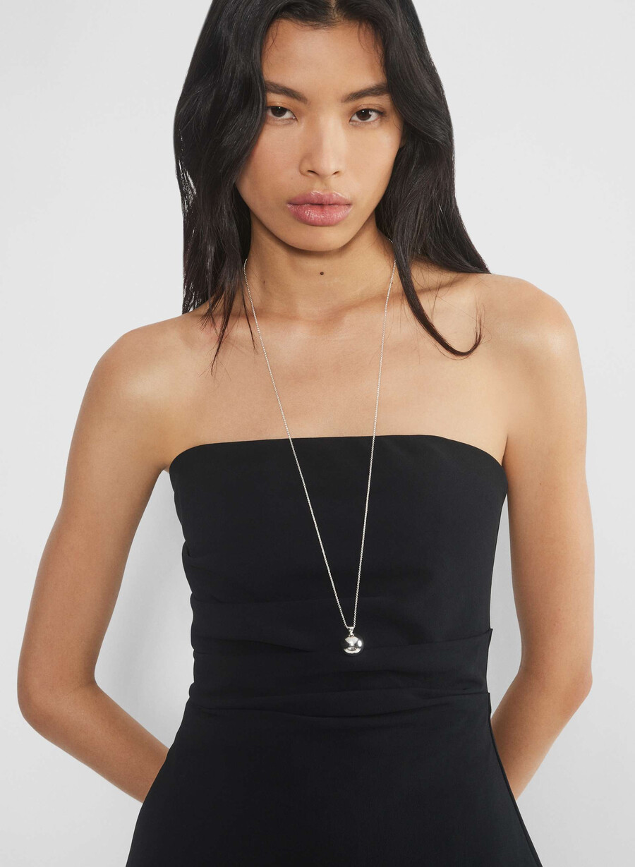 lilou tube top schwarz