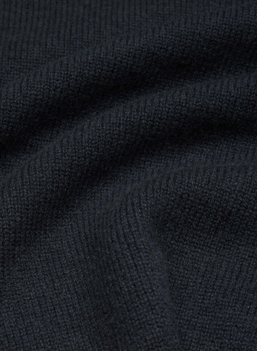 isabelle woll-kaschmirpullover dunkelblau