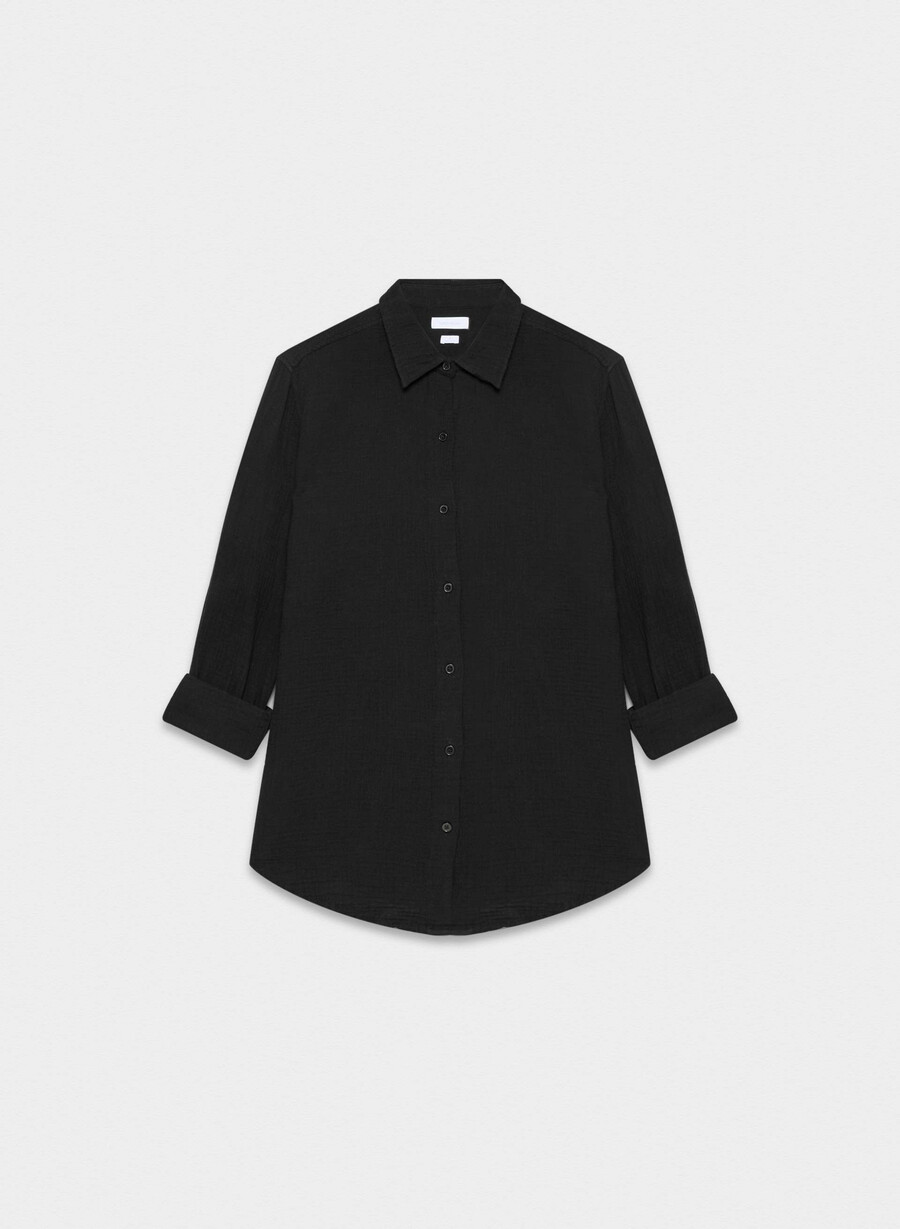 airplush cotton segelhemd schwarz