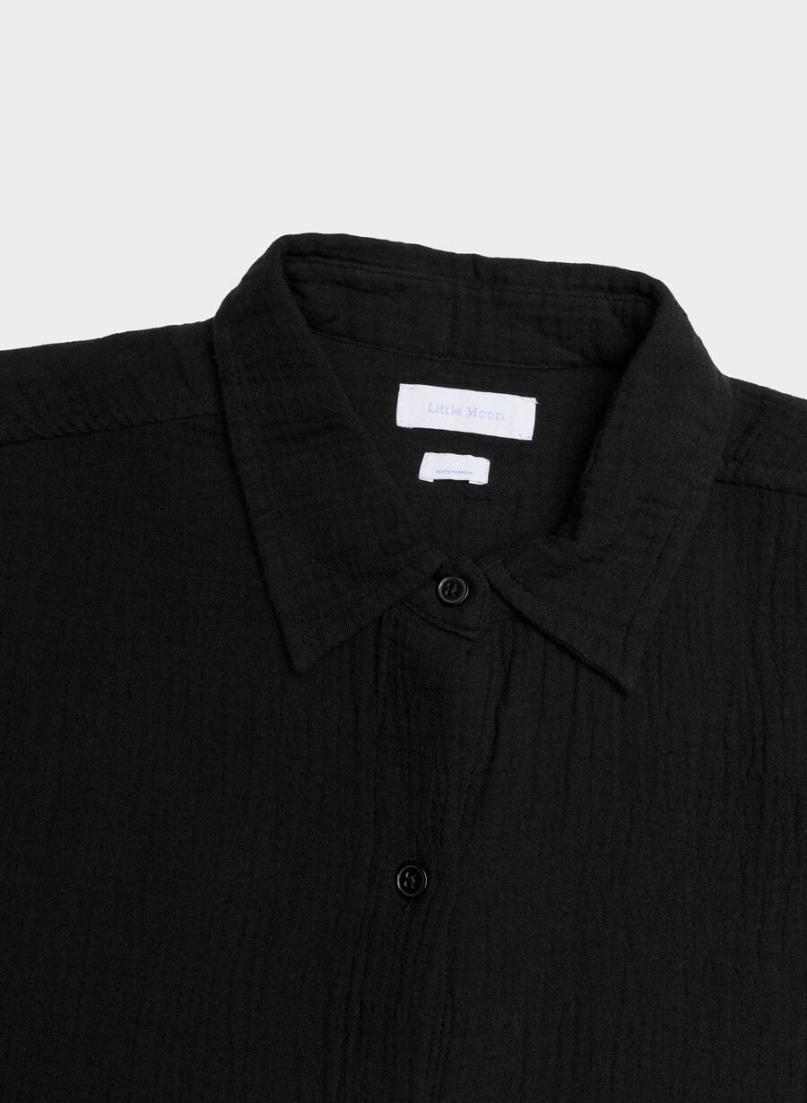 airplush cotton segelhemd schwarz