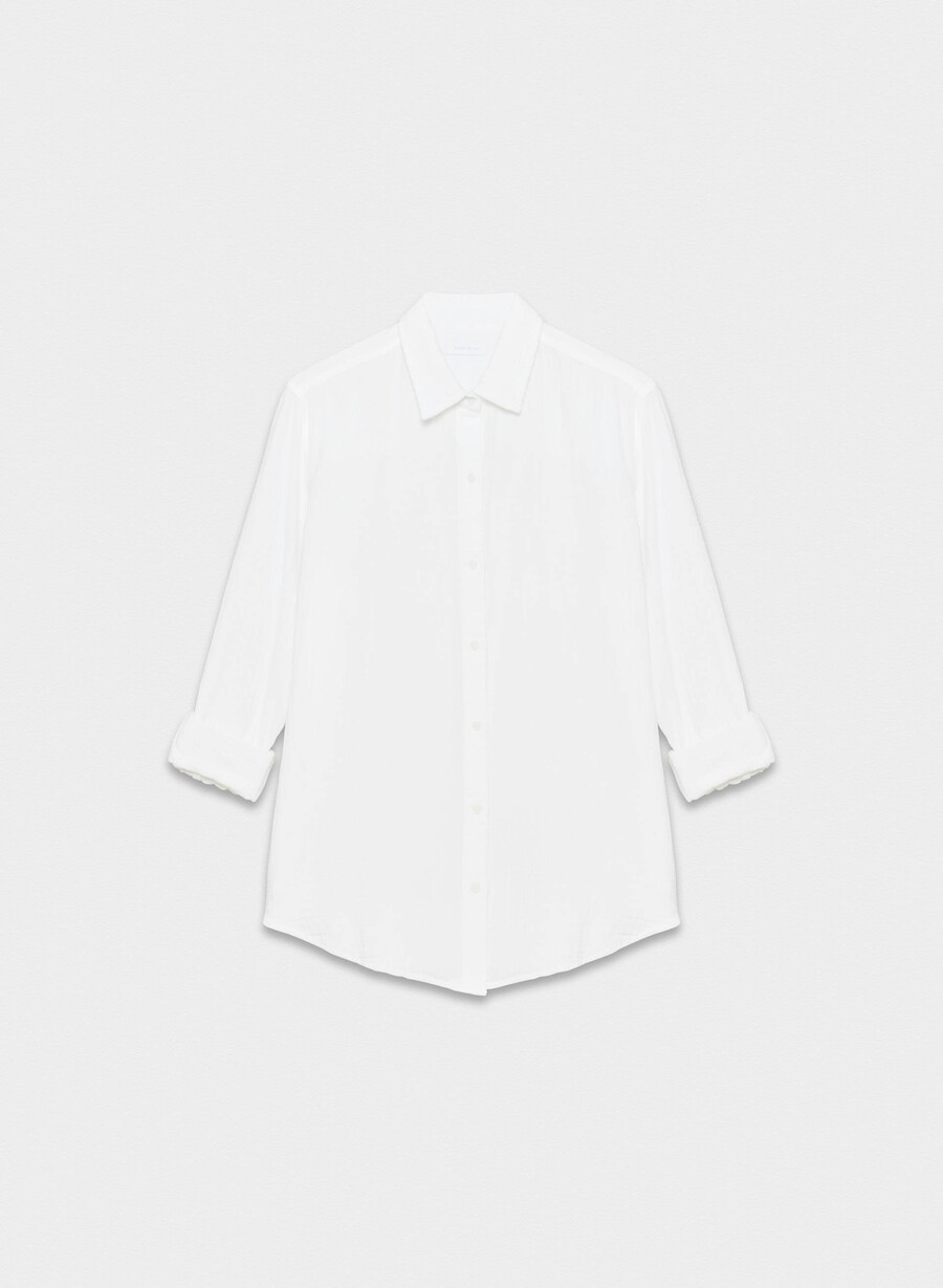 airplush cotton segelhemd weiss