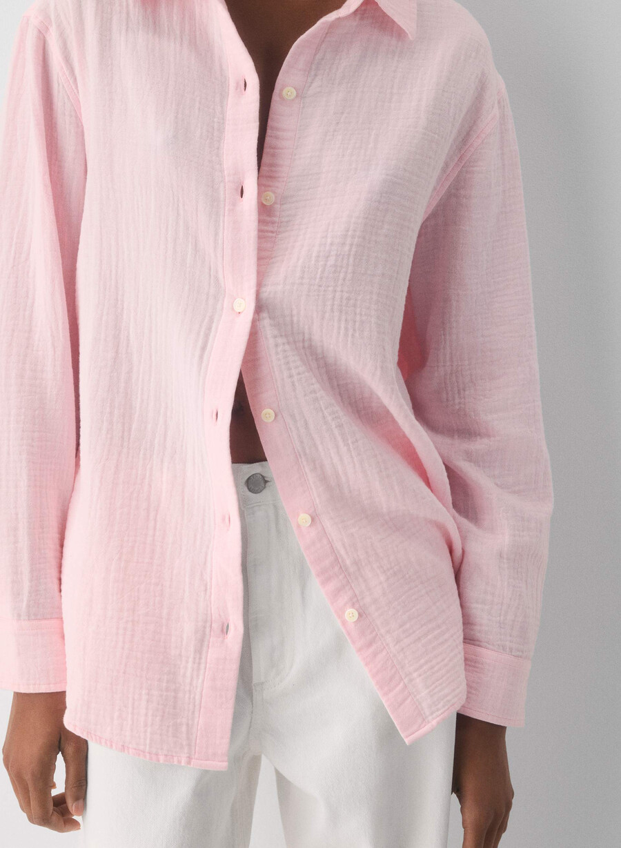 airplush cotton segelhemd villa pink