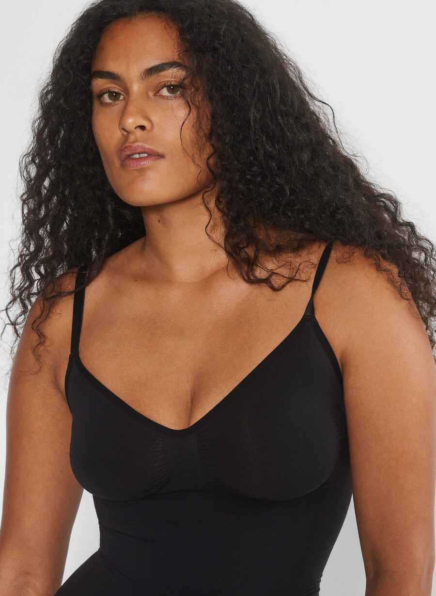 shapeenhance nahtloser body mit mittellangem oberschenkel toasty