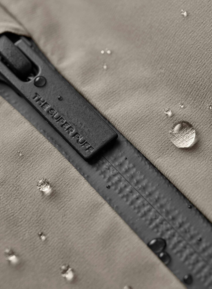 der supersnug puff₂o mid - rainstop modern taupe