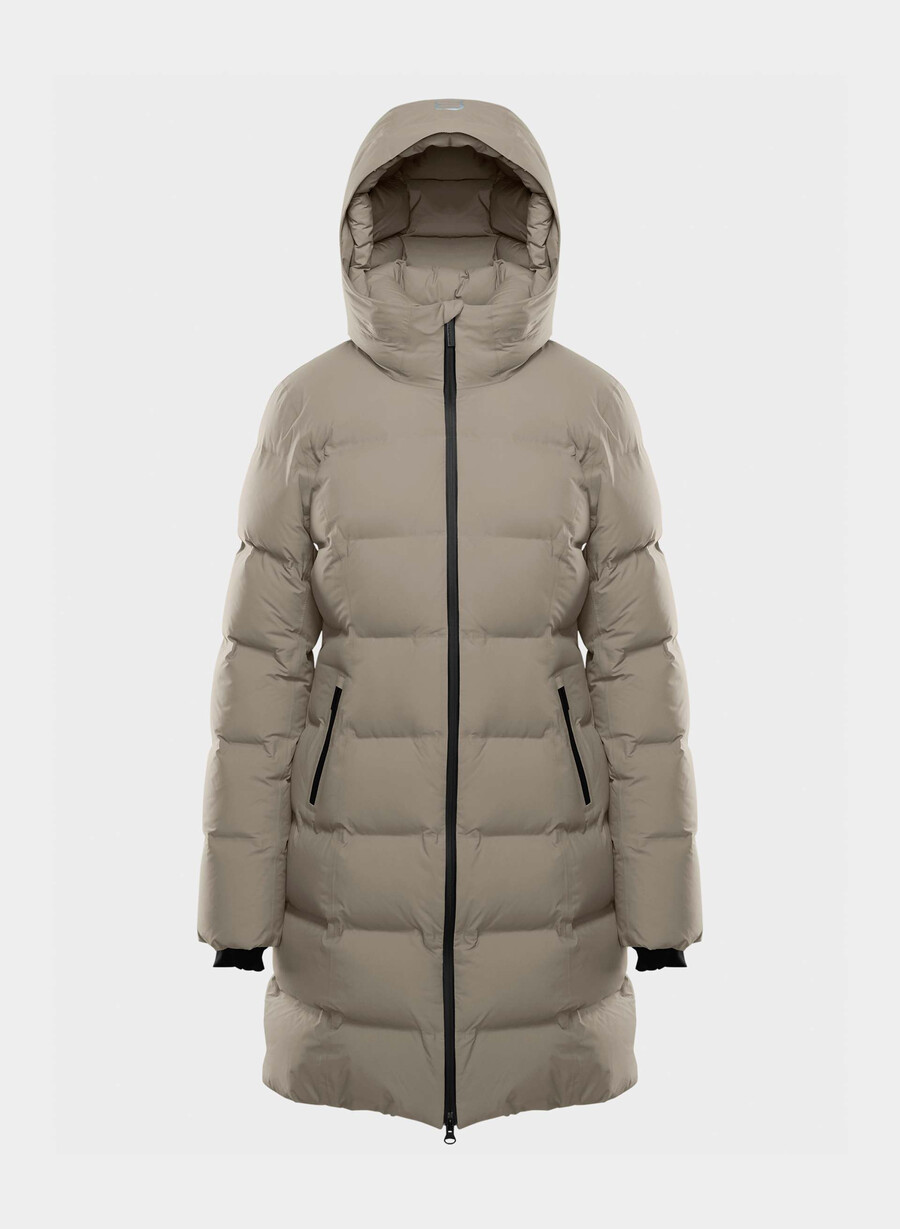 der supersnug puff₂o mid - rainstop modern taupe