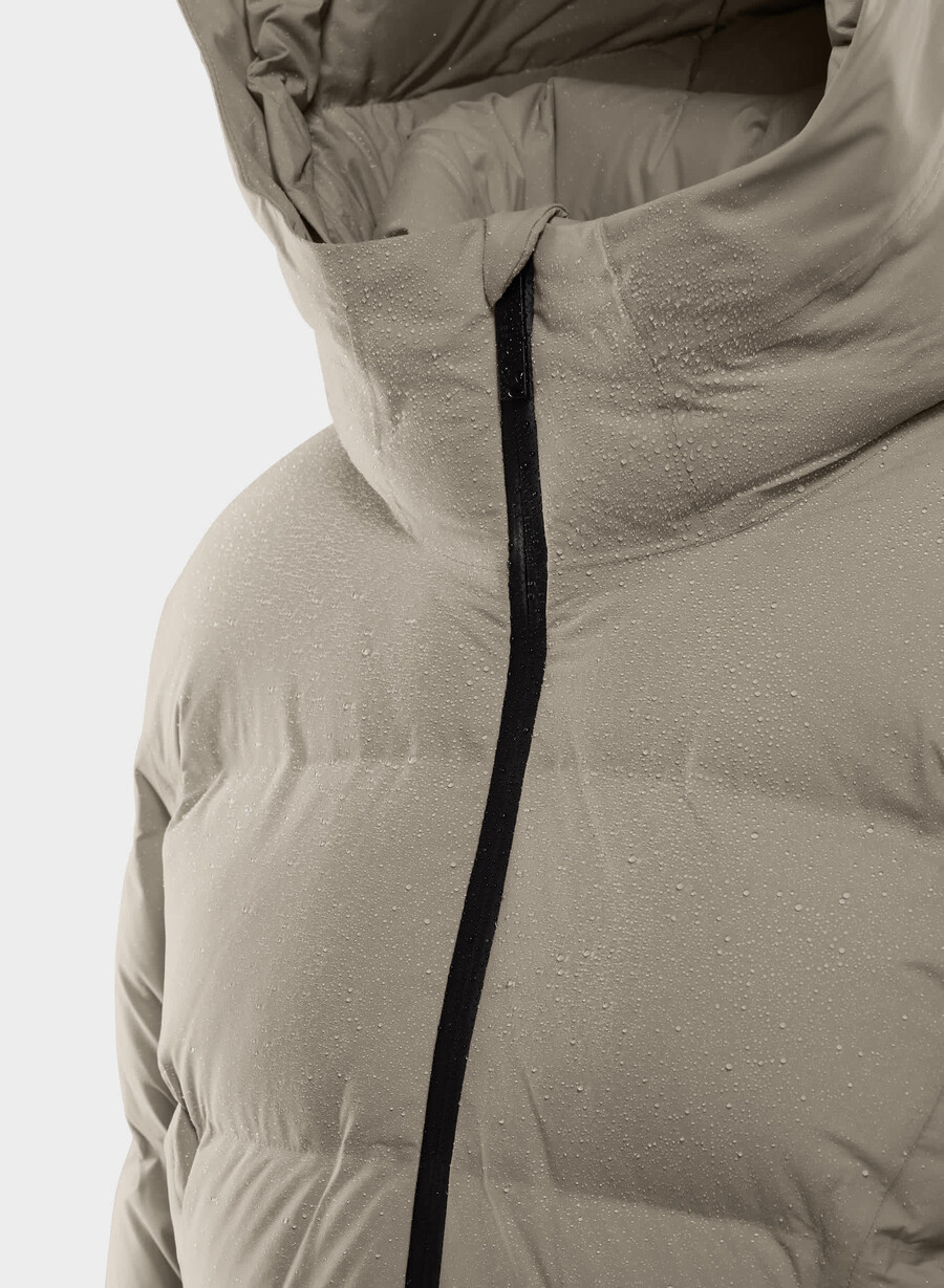 der supersnug puff₂o mid - rainstop modern taupe