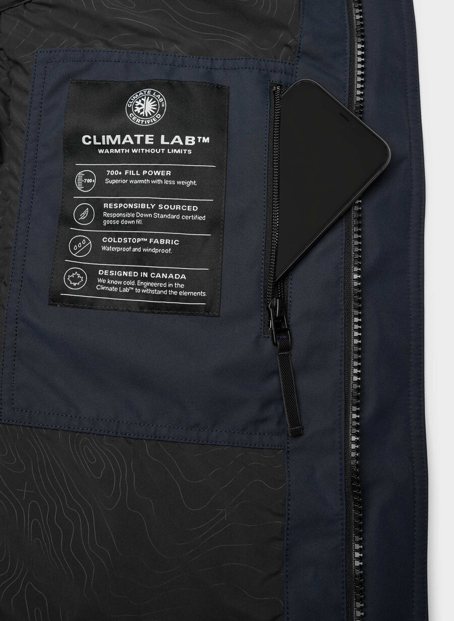 der powder parka long - coldstop admiral