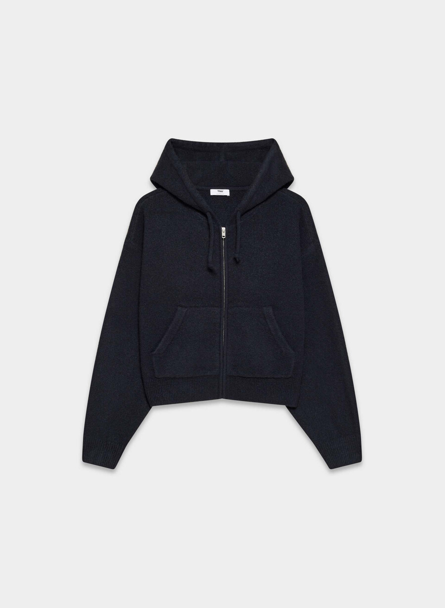 peyton zip hoodie pure indigo