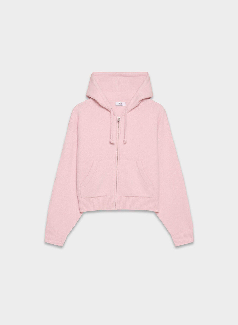 peyton zip hoodie cupid pink