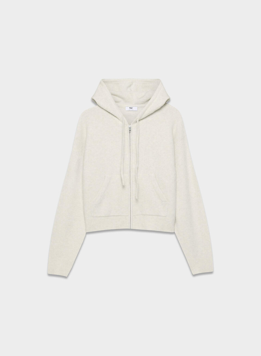 peyton zip hoodie heather birch