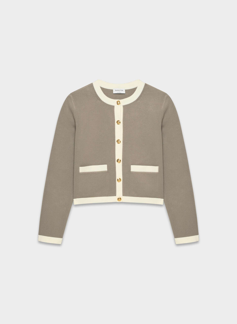 approach cardigan - wonder yarn nomad tpe light birch