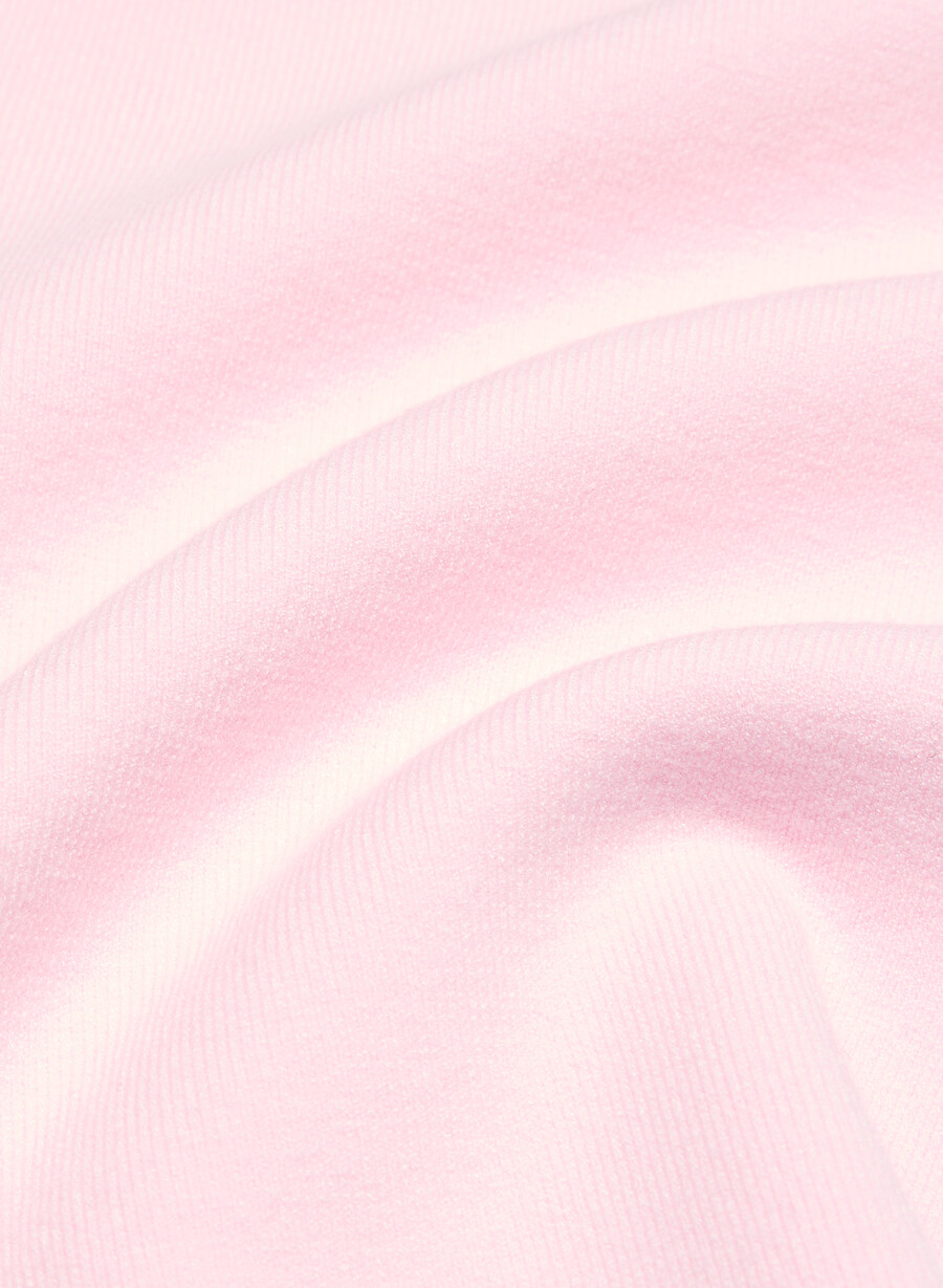 approach cardigan - wonder yarn villa pink white