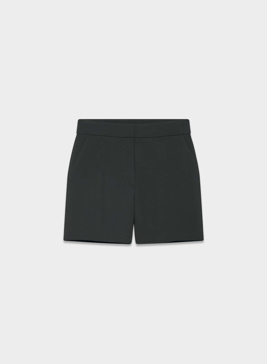 limitless short mid-thigh - crepette schwarz