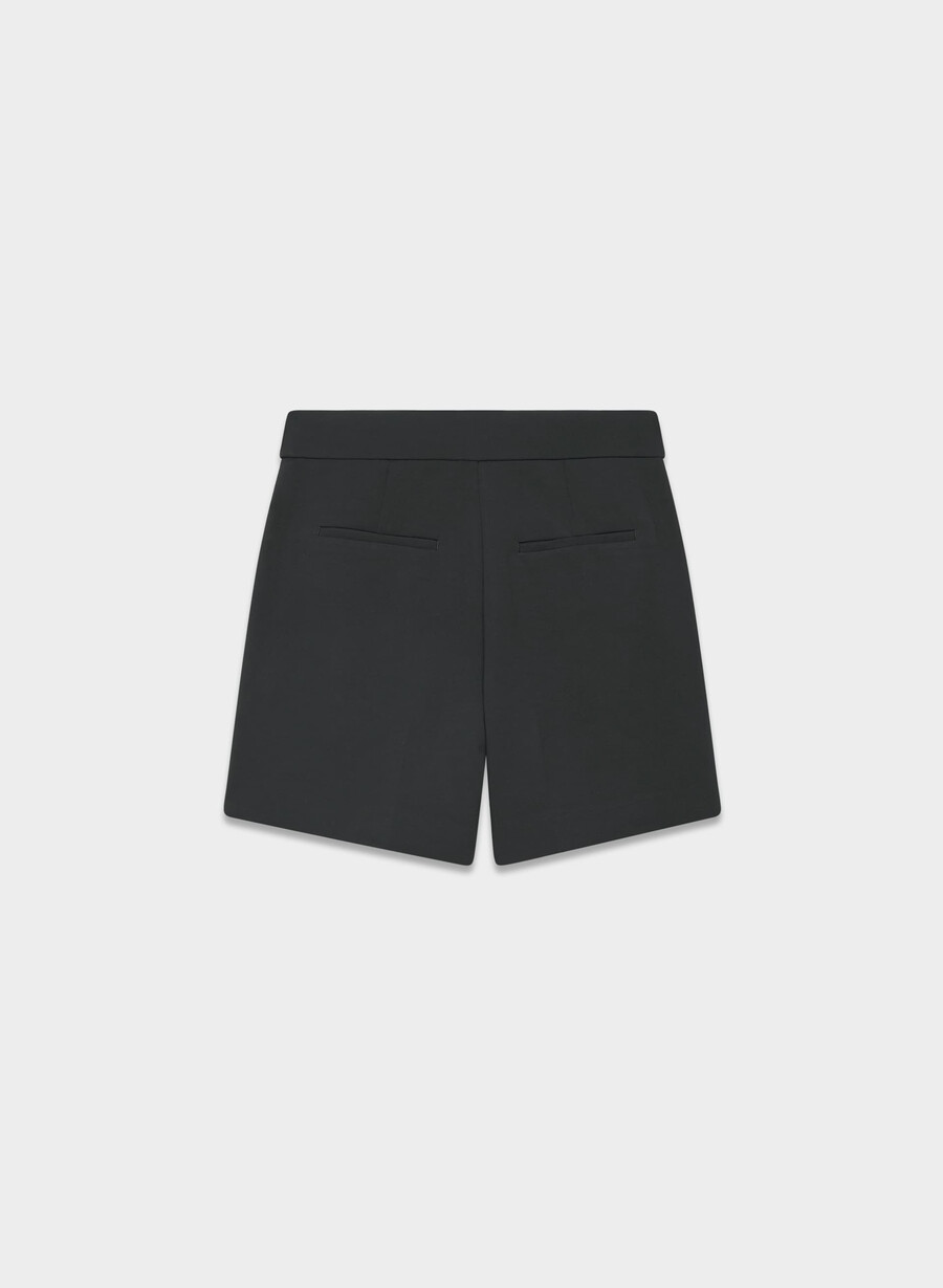 limitless short mid-thigh - crepette schwarz
