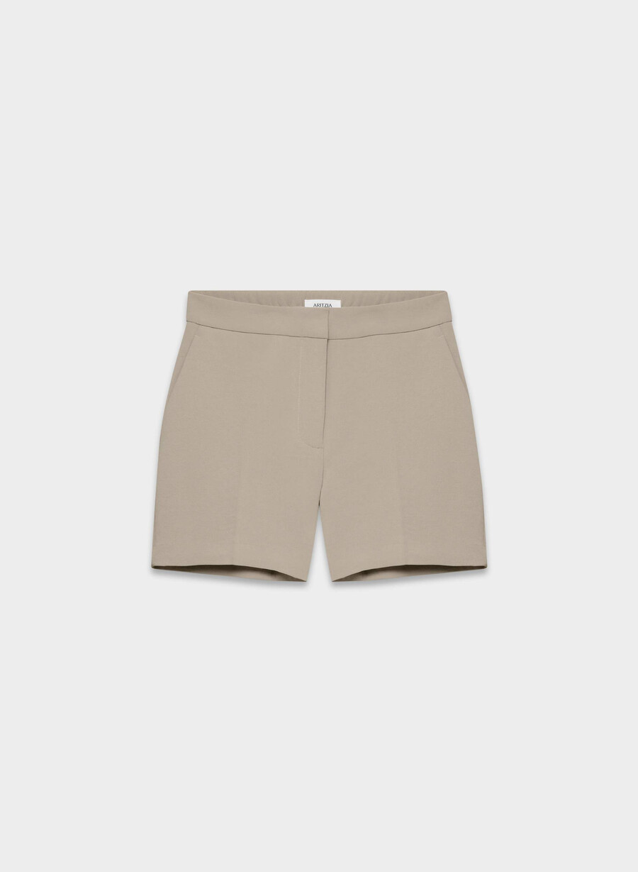 limitless short mid-thigh - crepette nomad taupe