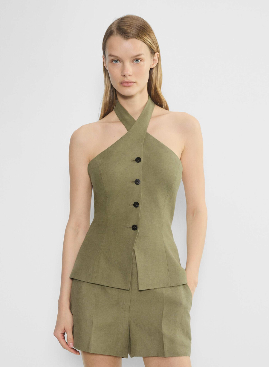 das limitless short minikleid - cruiselinen sundried olive